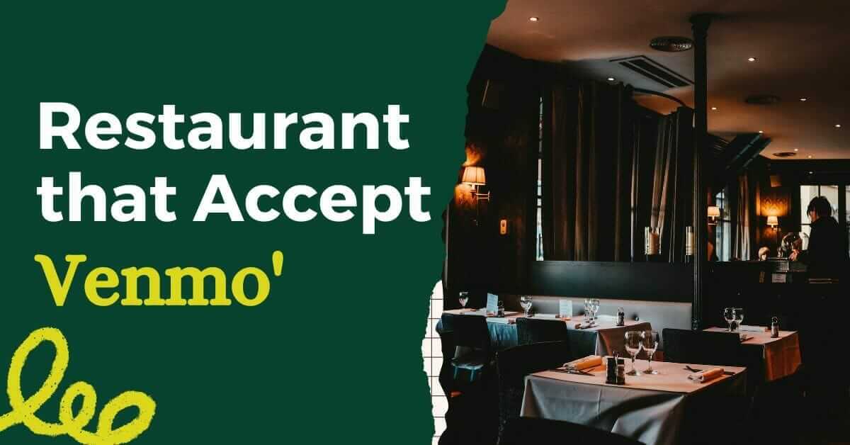 restaurants that accept Venmo