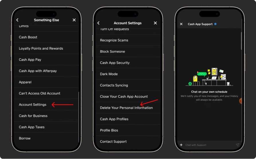 Remove SSN From Cash app