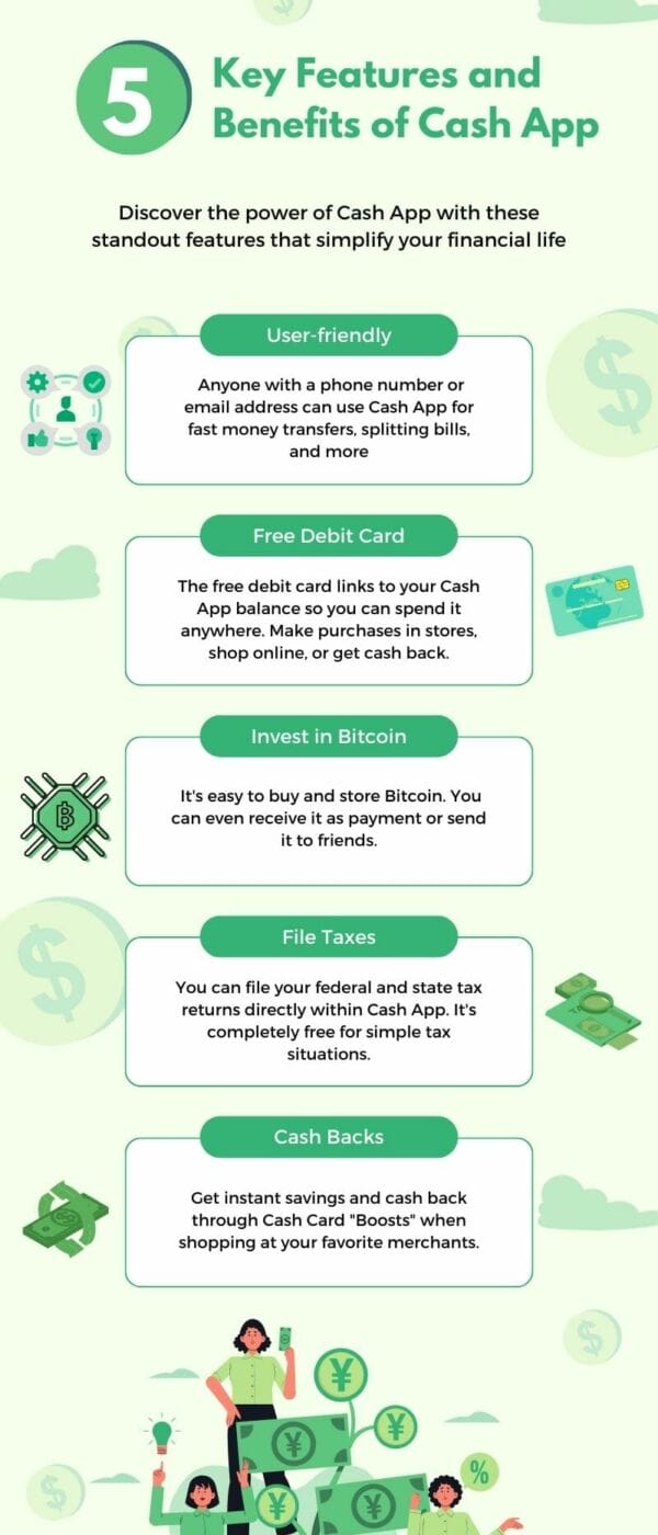 Benefits of cash app